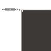 vidaXL Auvent vertical Anthracite 140x800 cm Tissu oxford