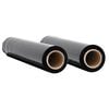 vidaXL Film &eacute;tirable 2 pcs noir 30 &mu;m 50 cm x 150 m