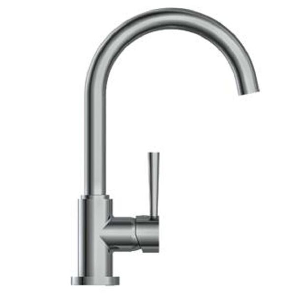 SCH&Uuml;TTE Mitigeur d'&eacute;vier avec bec verseur rond CORNWALL Chrome