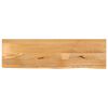 vidaXL Dessus de table &agrave; bord vivant 120x40x3,8cm bois massif manguier
