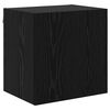 vidaXL Meuble TV mural 40,5x30x40cm Ch&ecirc;ne noir Bois d'ing&eacute;nierie