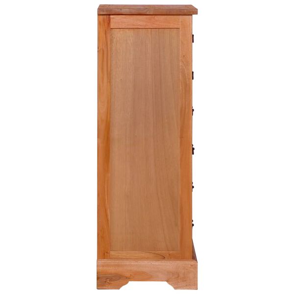 vidaXL Commode 45x35x100 cm Bois d'acajou massif