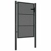 vidaXL Portail de jardin Anthracite 100x125 cm Acier