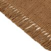 vidaXL Tapis avec glands 180x250 cm Jute