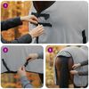 vidaXL Couverture &Eacute;quine Gris clair et rose complet Polyester