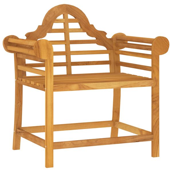 vidaXL Chaise de jardin 88x60x92 cm bois de teck massif