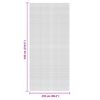 vidaXL Tapis de tente vert 5,5x2,5 m