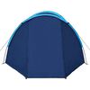vidaXL Tente de camping 4 personnes bleu marine et bleu clair