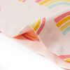 Pyjamas &agrave; manches courtes pour enfants rose p&acirc;le 128