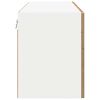 vidaXL Armoire de cuisine avec &eacute;tag&egrave;re Ch&ecirc;ne artisanal 80 x 31 x 40 cm