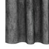 vidaXL Rideaux en velours 2 pcs Gris 245 x 140 cm Velours