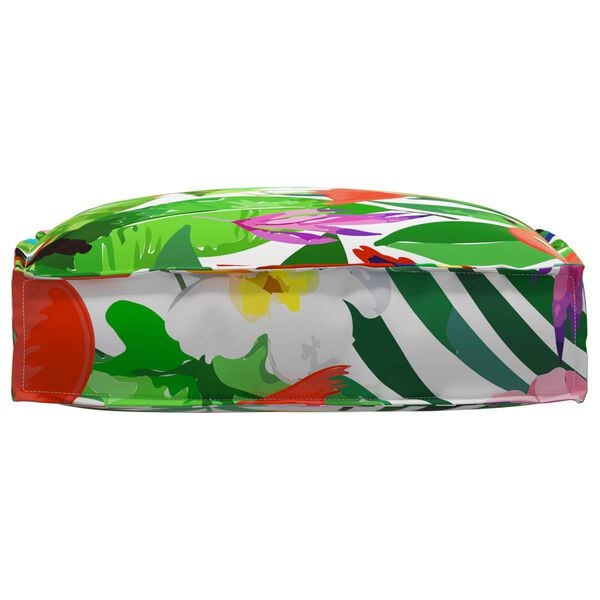 vidaXL Coussin Floral Multicolore 50 x 50 x 12 cm Tissu Oxford