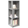 vidaXL Armoire d'angle Sonoma gris 33x33x100 cm Bois d'ingénierie
