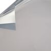 Easyprotec Film miroir de fen&ecirc;tre amovible 90x250 cm Argent&eacute;