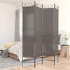 vidaXL Cloison de s&eacute;paration 4 panneaux Anthracite 160x220 cm Tissu