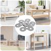 vidaXL Rondelles 9000 pcs Argent&eacute; Fer