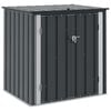 vidaXL Bo&icirc;te de Rangement de Jardin Noir 101,5 x 82 x 100 cm Acier
