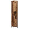 vidaXL Ensemble de mobilier de salle de bain avec tiroir Bois Ancien