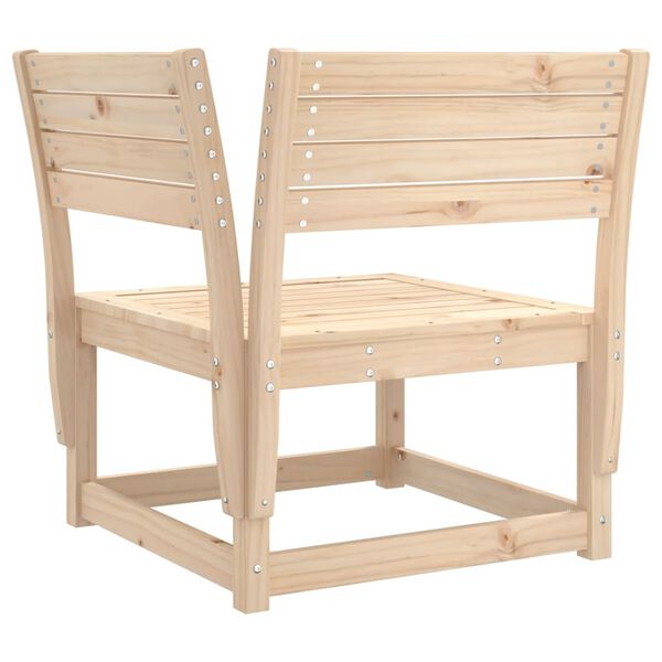 vidaXL Salon de jardin 4 pcs bois massif de pin