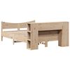 vidaXL Cadre de lit sans matelas 120x200 cm bois de pin massif