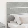 vidaXL T&ecirc;te de lit Gris b&eacute;ton 90 cm Bois d'ing&eacute;nierie