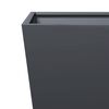 vidaXL Jardini&egrave;re anthracite 30x30x30 cm acier