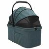 vidaXL Poussette Pliante pour Animaux Réglable Vert 81 x 47 x 99 cm