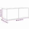 vidaXL Ensemble meuble TV 6 pcs Ch&ecirc;ne artisanal Bois d'ing&eacute;nierie