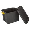 Practo Home Bo&icirc;te de rangement 42 L noir