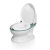 Baninni Pot de toilette avec son Pippe Vert et blanc