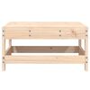 vidaXL Repose-pied de jardin bois de pin massif