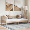 vidaXL Lit de jour sans matelas bois de pin massif 90x200 cm