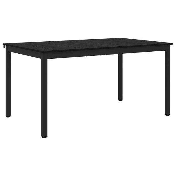 vidaXL Table de salle &agrave; manger / Table de repas M&Eacute;TAL