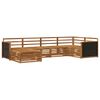 vidaXL Ensemble de canap&eacute;s d'ext&eacute;rieur 6 pc Naturel