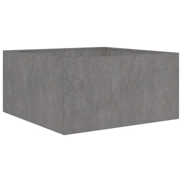 vidaXL Jardini&egrave;re 80x80x40 cm acier corten