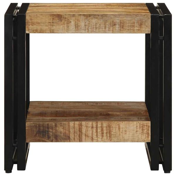 vidaXL Table basse Marron 40 x 40 x 38 cm Bois de mangue massif
