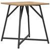 vidaXL Ensemble de tables d'appoint 2 pcs Ch&ecirc;ne artisanal et noir
