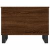 vidaXL Table basse Chêne marron 60x44,5x45 cm Bois d'ingénierie