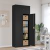 vidaXL Classeur noir 90x40x220 cm acier