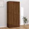 vidaXL Garde-robe Ch&ecirc;ne marron 90x52x200 cm Bois d'ing&eacute;nierie