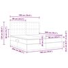 vidaXL Lit avec rangement et matelas Blanc pur 180 x 200 cm