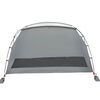 vidaXL Tente de plage 2 personnes gris imperm&eacute;able