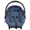 vidaXL Si&egrave;ge d'auto pour b&eacute;b&eacute; Bleu marine 42x65x57 cm