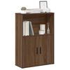 vidaXL Biblioth&egrave;que ch&ecirc;ne marron 60x24x85 cm bois d'ing&eacute;nierie