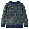 Sweatshirt pour enfants kaki fonc&eacute; 92