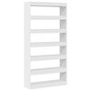 vidaXL Biblioth&egrave;que Blanc 100 x 30 x 198 cm Bois d'ing&eacute;nierie
