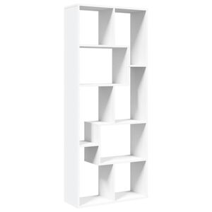 vidaXL &Eacute;tag&egrave;re s&eacute;paratrice de pi&egrave;ce blanc 67x25x161,5 cm