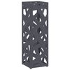 vidaXL Porte-parapluie Anthracite 15,5 x 15,5 x 49 cm M&eacute;tal