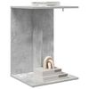 vidaXL Table d'appoint Gris b&eacute;ton 45 x 40 x 62,5 cm Bois d'ing&eacute;nierie