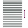 vidaXL Store z&egrave;bre gris fonc&eacute; largeur du tissu 155,9 cm polyester